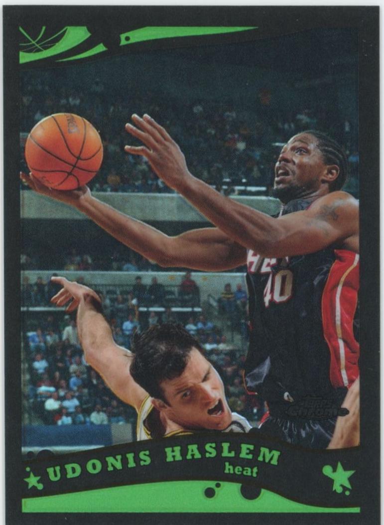 Udonis Haslem [Black Refractor] #66