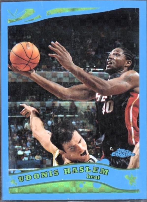 Udonis Haslem [Blue XFractor] #66
