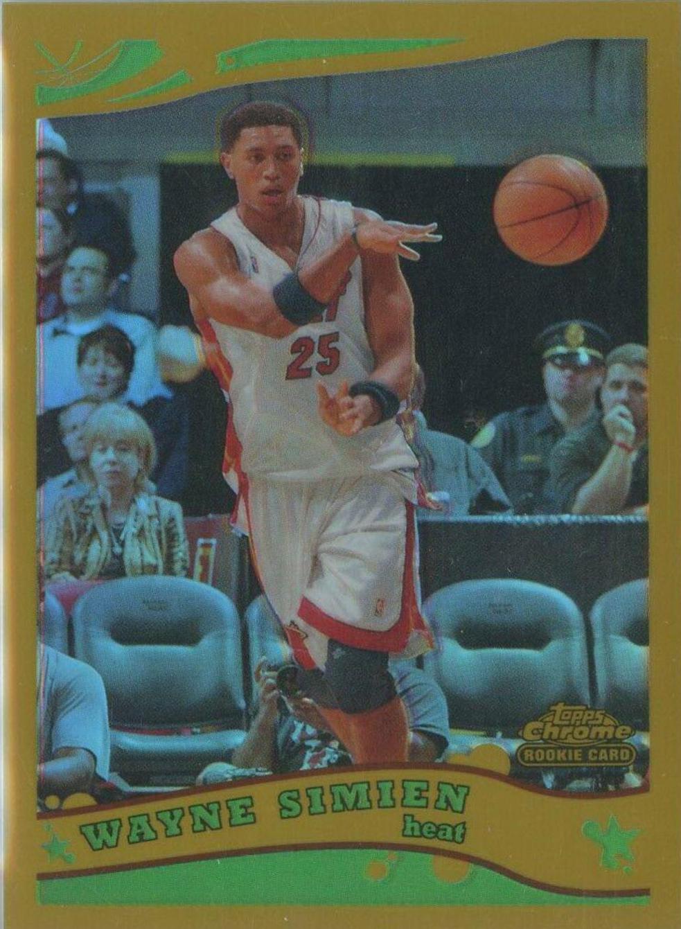 Wayne Simien [Gold Refractor] #171