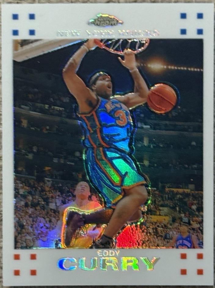 Eddy Curry [White Refractor] #25