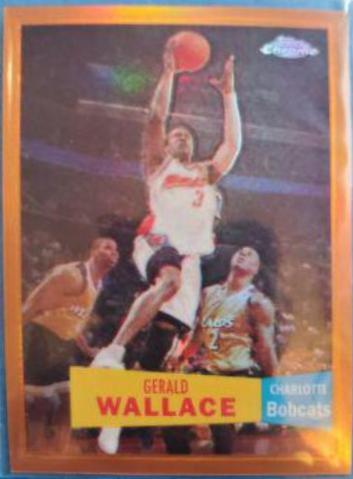 Gerald Wallace [1957 Orange Refractor] #60