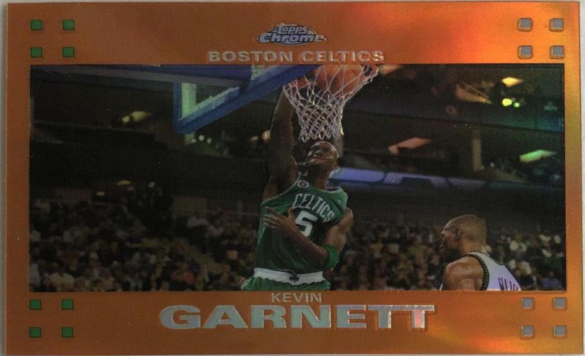 Kevin Garnett [Orange Refractor] #20