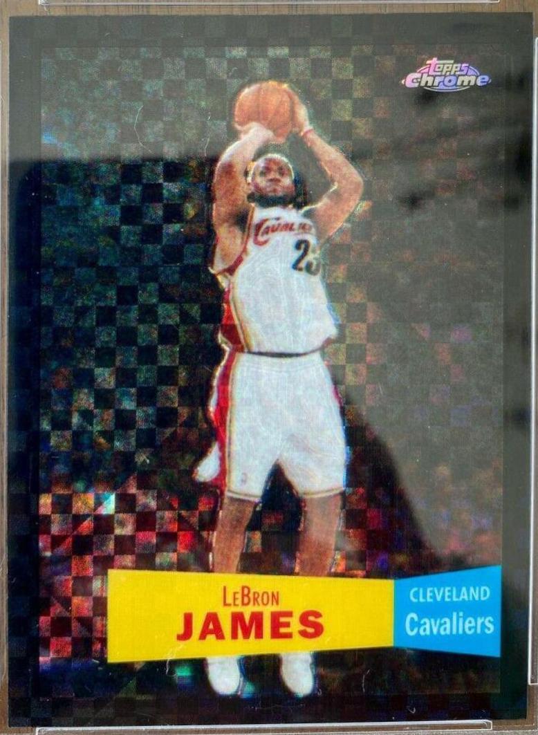 LeBron James [1957 Xfractor] #23