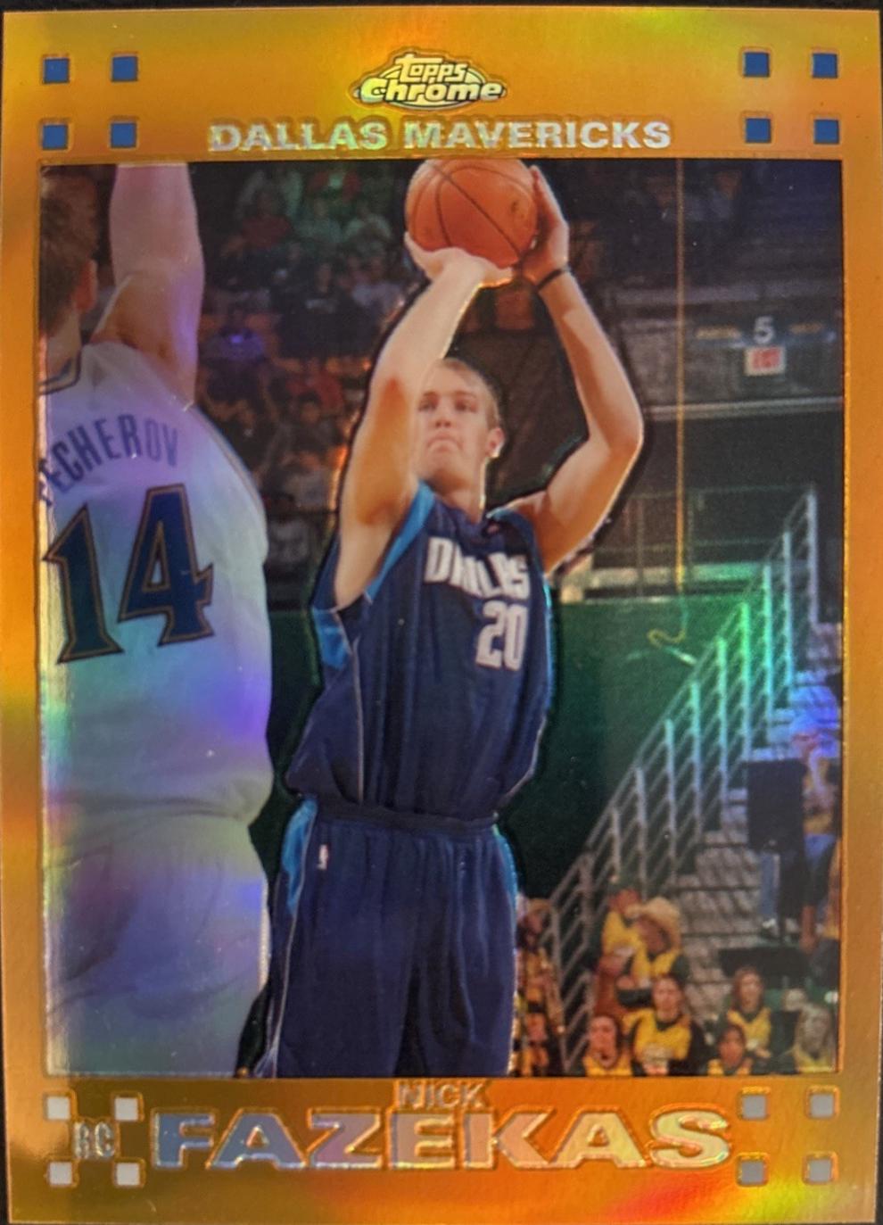 Nick Fazekas [Orange Refractor] #134