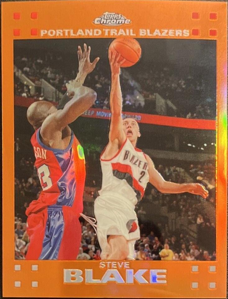 Steve Blake [Orange Refractor] #102