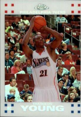 Thaddeus Young [White Refractor] #117