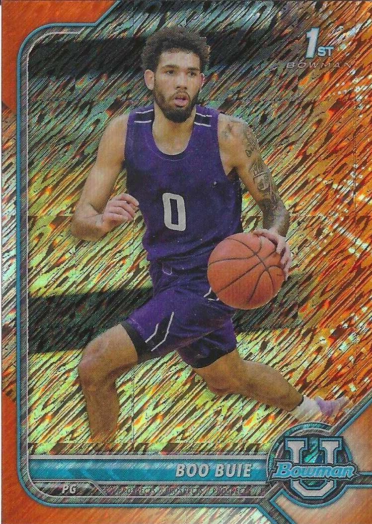 Boo Buie [Chrome Orange Shimmer Refractor] #58