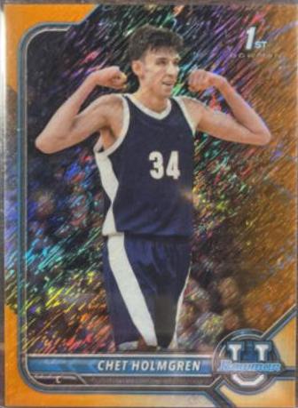 Chet Holmgren [Chrome Orange Refractor] #89