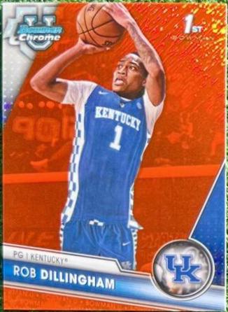 Jared Rhoden [Chrome Orange Shimmer Refractor] #44