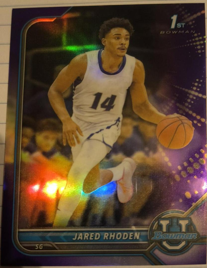 Jared Rhoden [Chrome Purple Refractor] #44