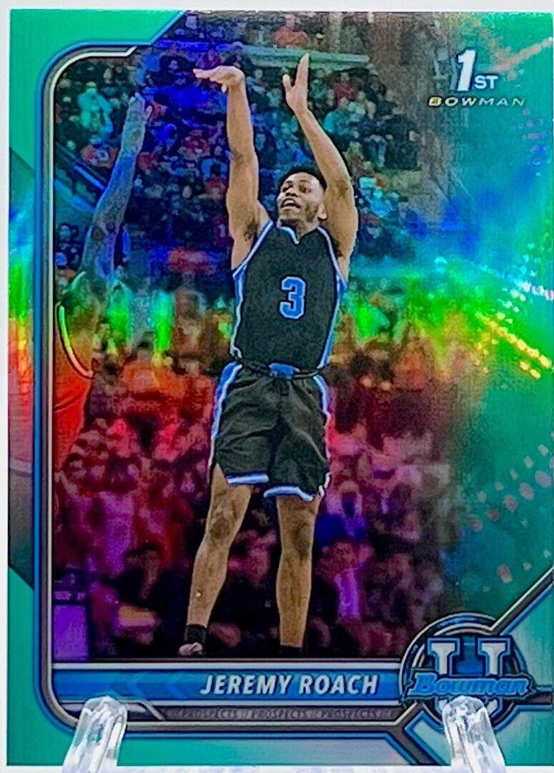 Jeremy Roach [Chrome Aqua Refractor] #79