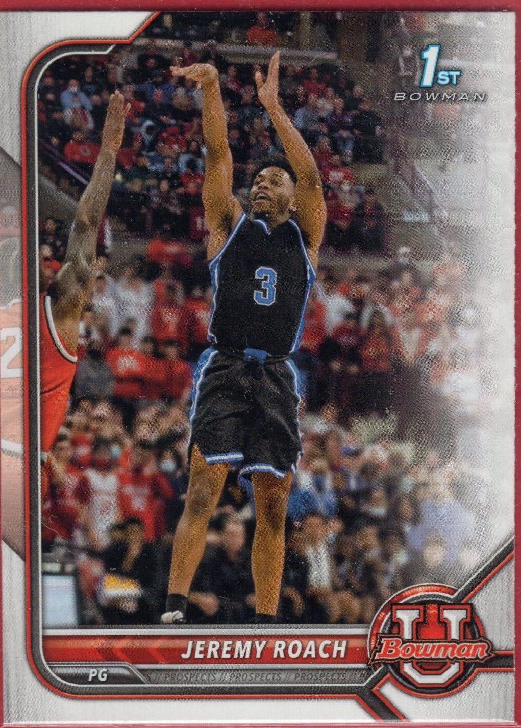 Jeremy Roach [Chrome Blue Refractor] #79