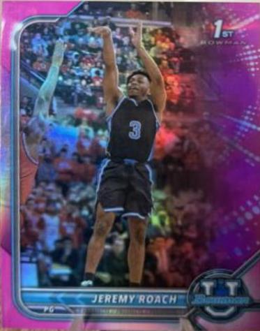 Jeremy Roach [Chrome Pink Refractor] #79