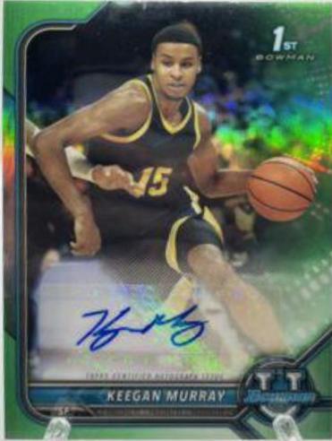 Keegan Murray [Chrome Green Refractor] #94