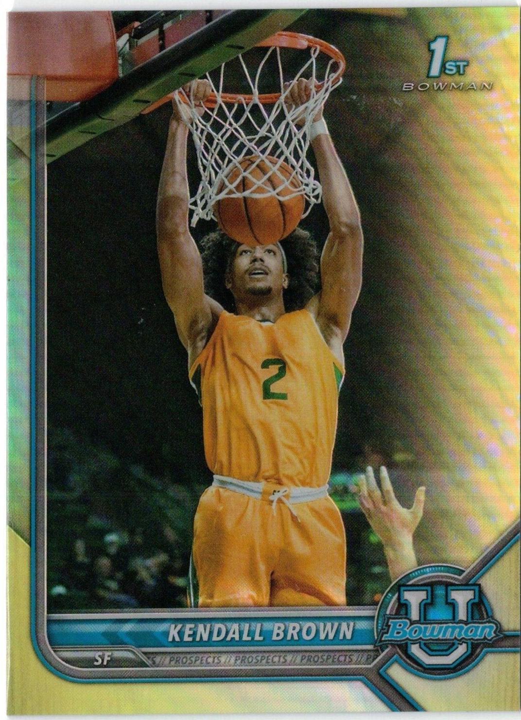 Kendall Brown [Chrome Yellow Refractor] #63