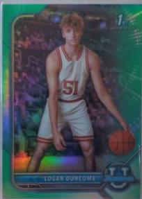 Logan Duncomb [Chrome Aqua Refractor] #16