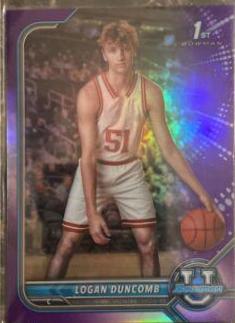 Logan Duncomb [Chrome Purple Refractor] #16