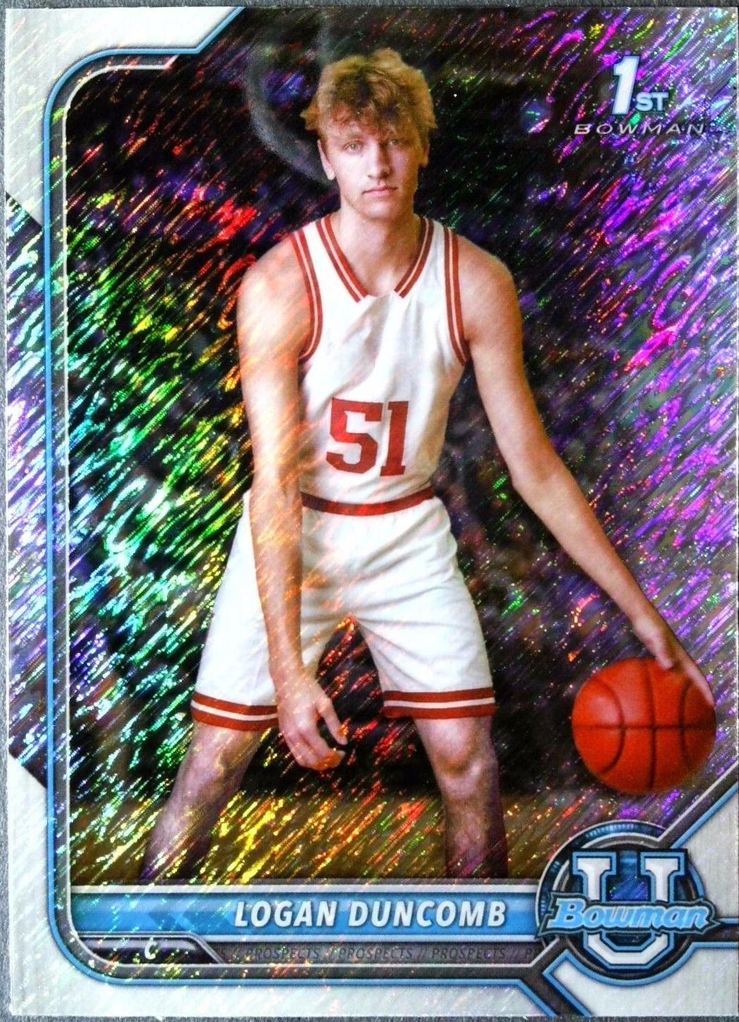 Logan Duncomb [Chrome Shimmer Refractor] #16