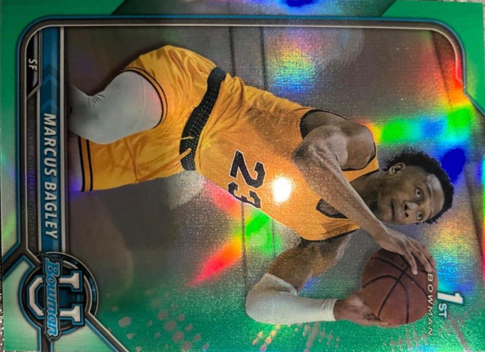 Marcus Bagley [Chrome Green Refractor] #65