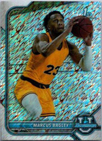 Marcus Bagley [Chrome Shimmer Refractor] #65