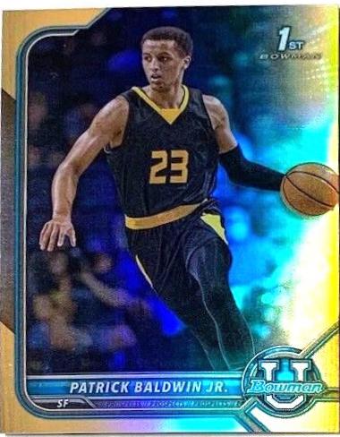Patrick Baldwin Jr. [Chrome Gold Refractor] #26