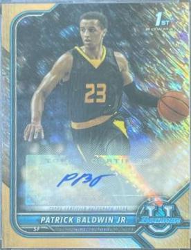 Patrick Baldwin Jr. [Chrome Orange Shimmer Refractor] #90