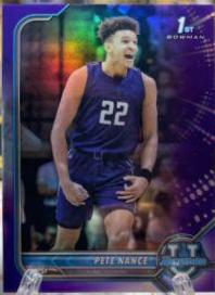 Pete Nance [Chrome Purple Refractor] #34