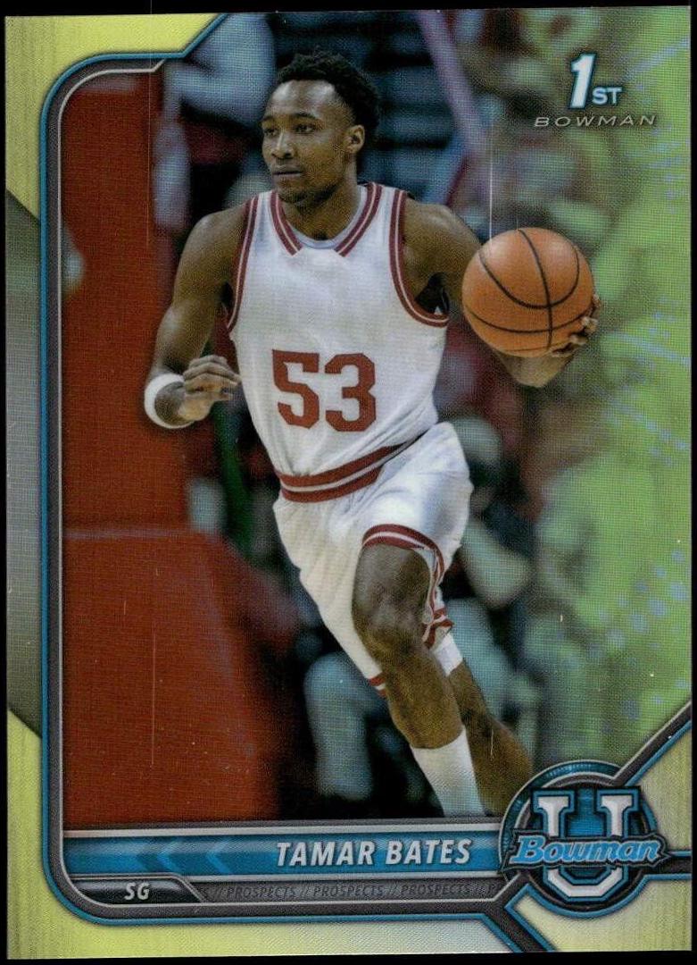 Tamar Bates [Chrome Gold Refractor] #39