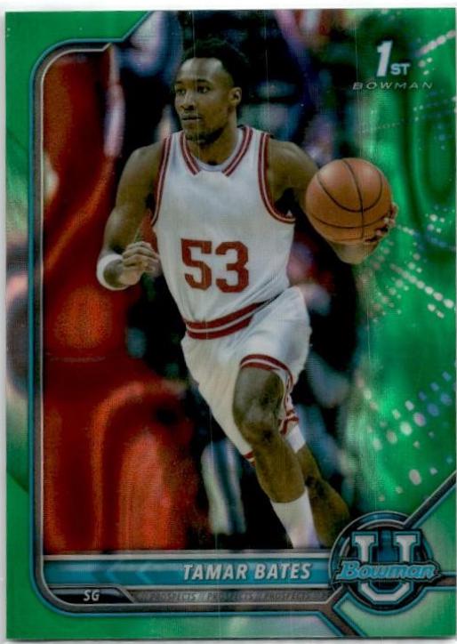 Tamar Bates [Chrome Green Refractor] #39