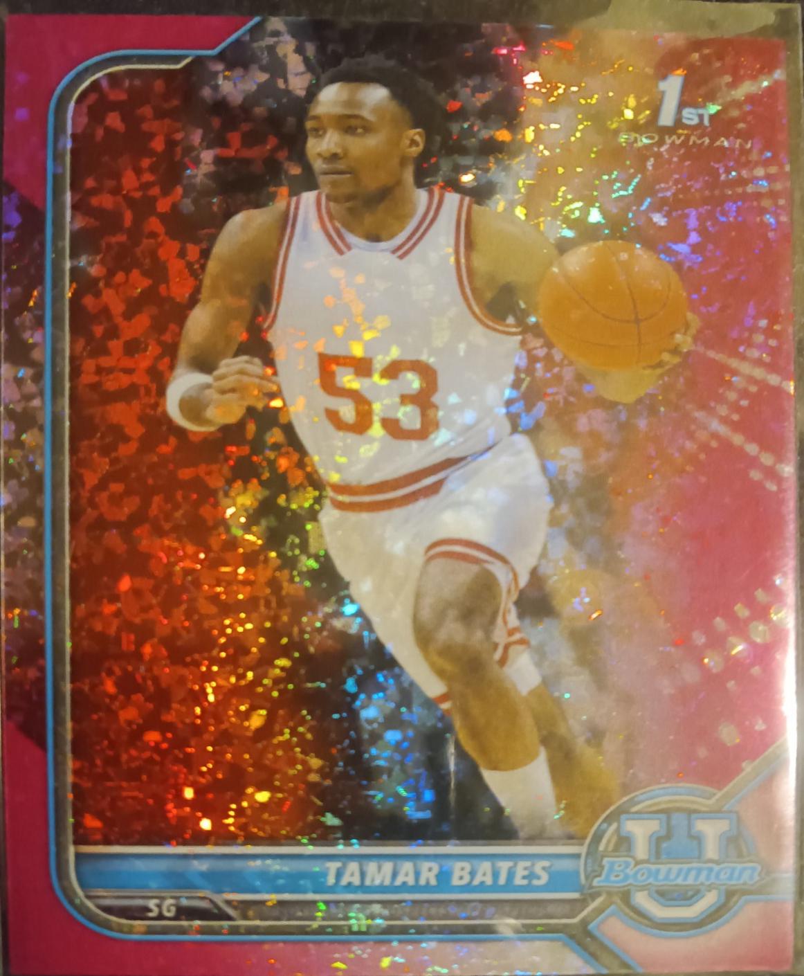 Tamar Bates [Chrome Shimmer Refractor] #39