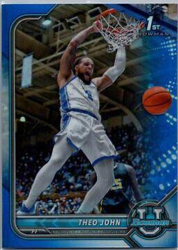 Theo John [Chrome Blue Refractor] #42