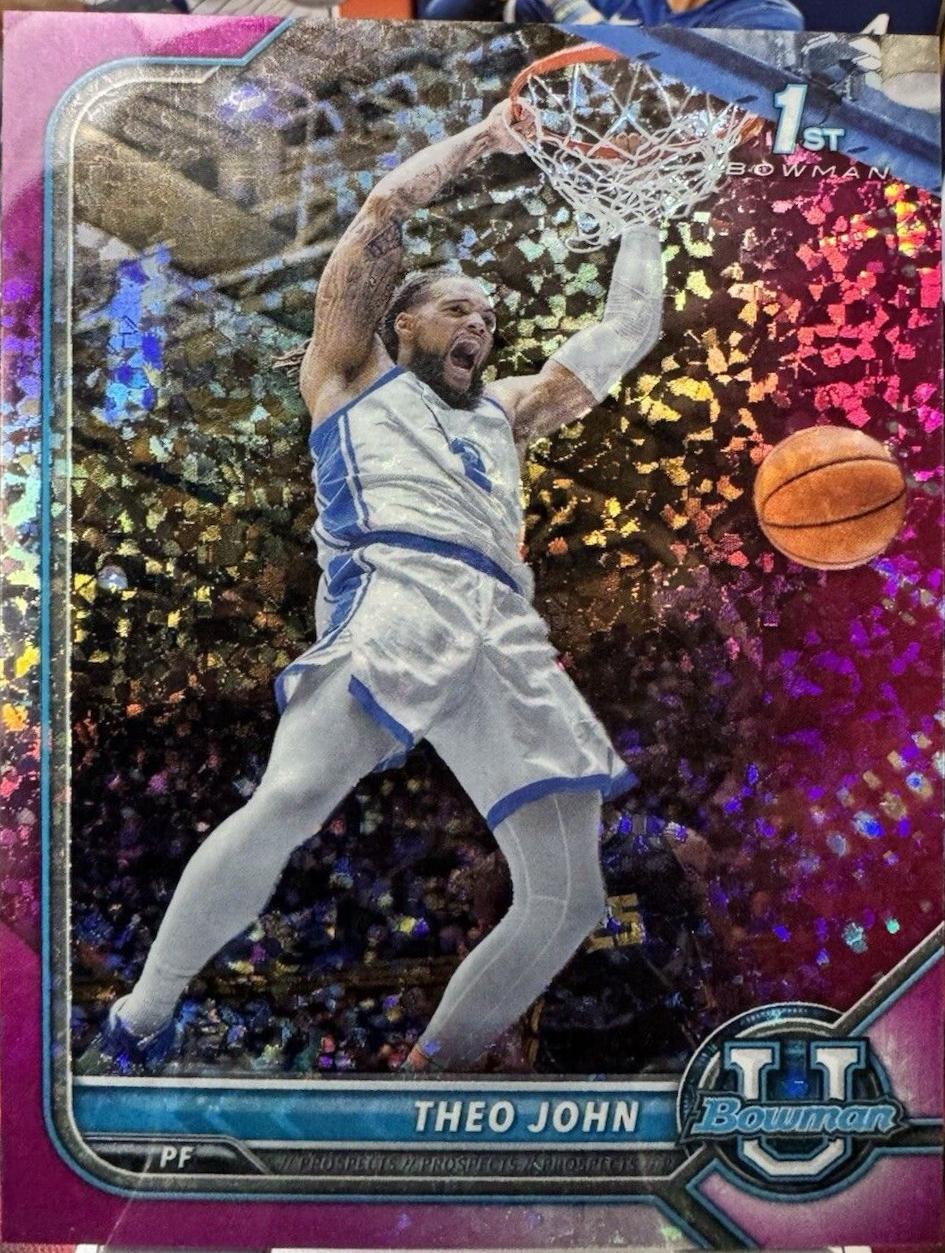 Theo John [Chrome Pink Refractor] #42