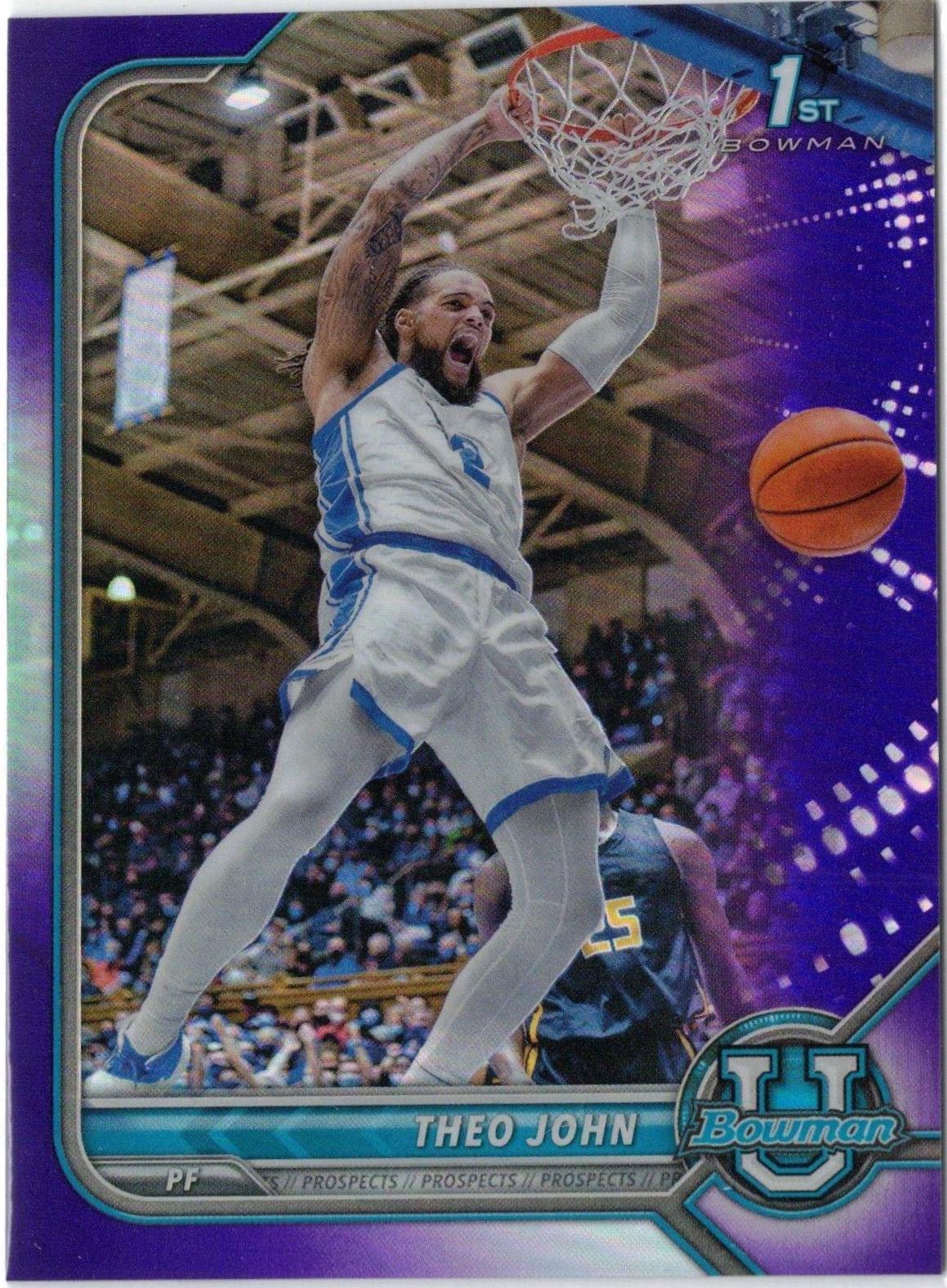 Theo John [Chrome Purple Refractor] #42