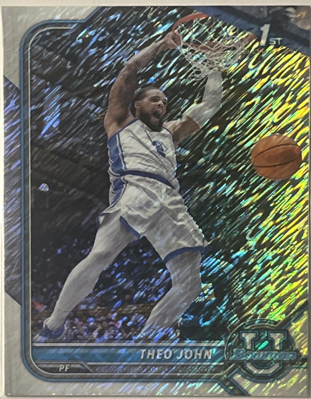 Theo John [Chrome Shimmer Refractor] #42