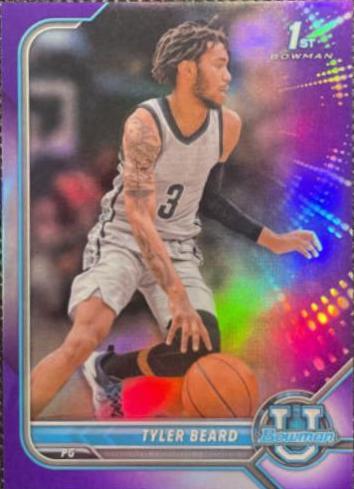 Tyler Beard [Chrome Purple Refractor] #19