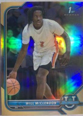 Will McClendon [Chrome Orange Refractor] #73