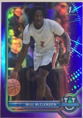 Will McClendon [Chrome Purple Refractor] #73