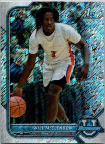 Will McClendon [Chrome Shimmer Refractor] #73