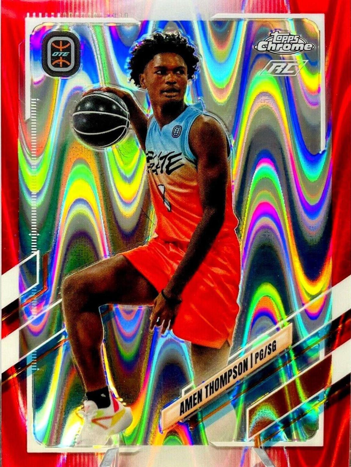 Amen Thompson [Red RayWave Refractor] #81