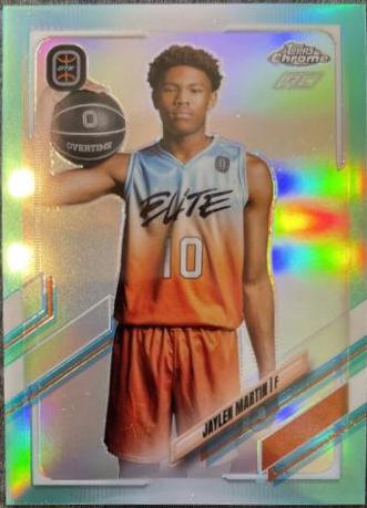 Jaylen Martin [Aqua Refractor] #56