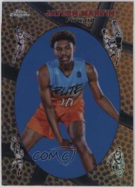 Jaylen Martin [Orange Basketball Refractor] #93