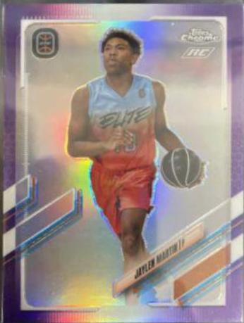 Jaylen Martin [Purple Refractor] #43