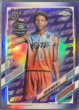 Jaylen Martin [Purple, Pink OTE Refractor] #56