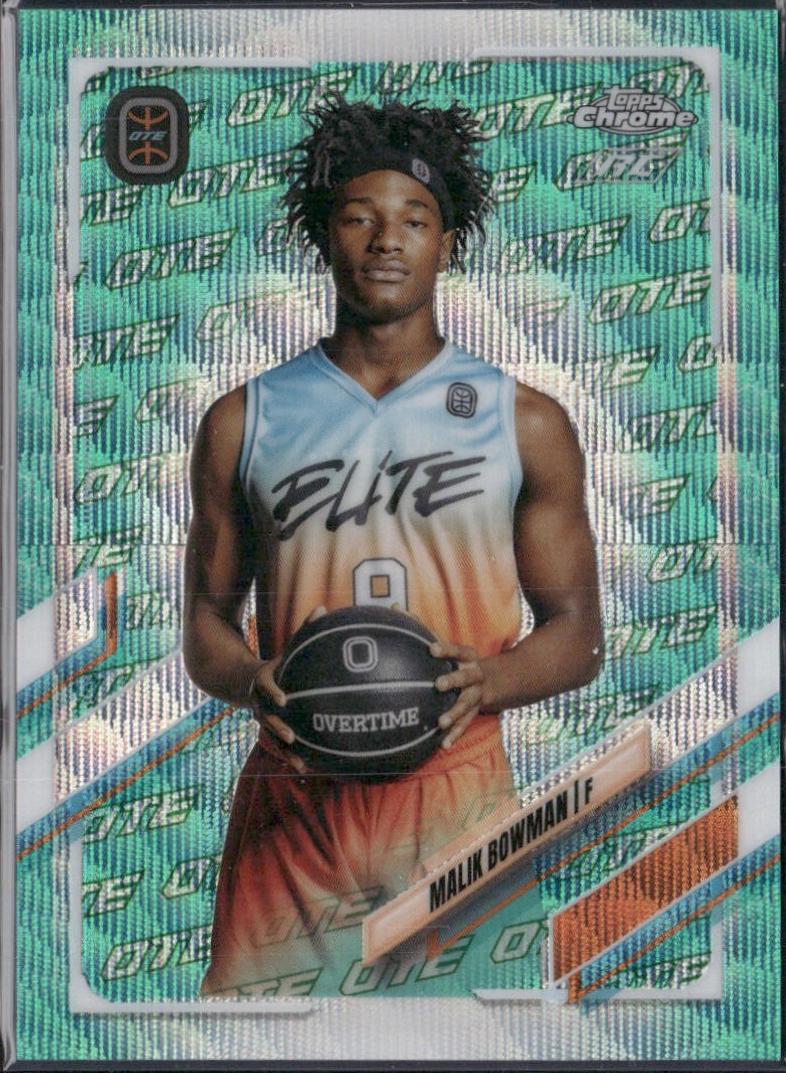 Malik Bowman [Aqua Refractor] #27