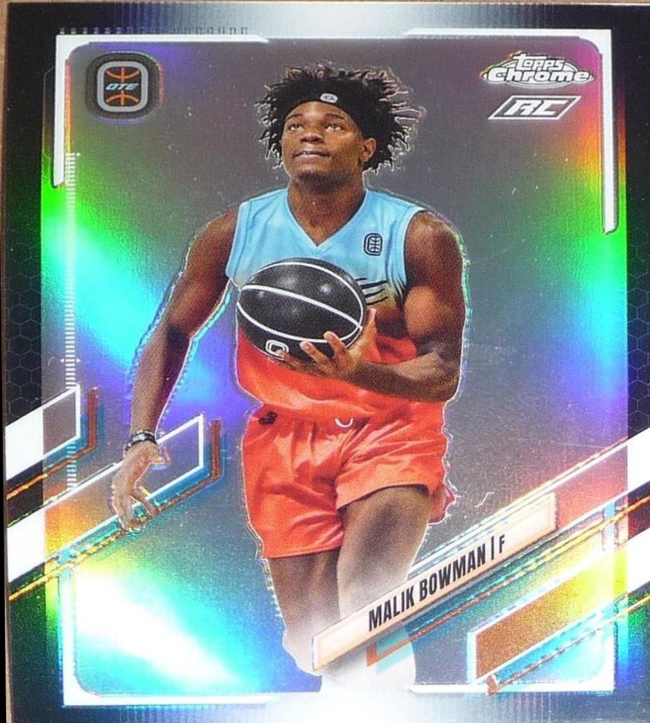 Malik Bowman [Black Refractor] #27