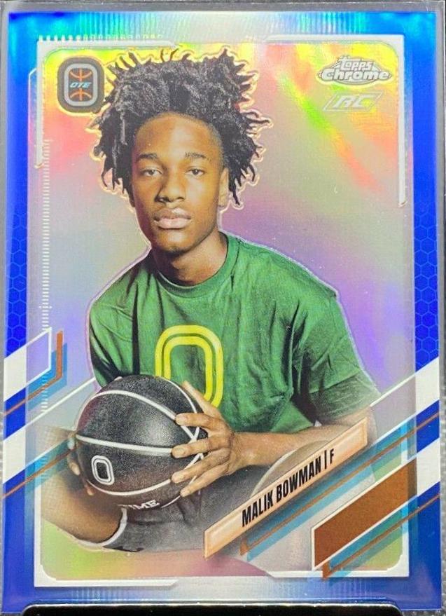 Malik Bowman [Blue Refractor] #20