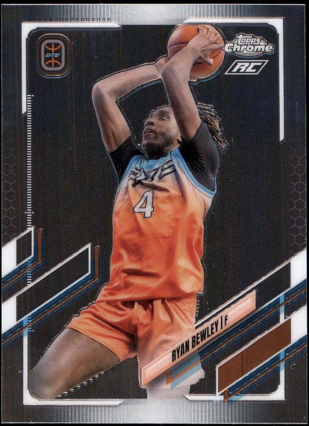Ryan Bewley [Orange Basketball Refractor] #65