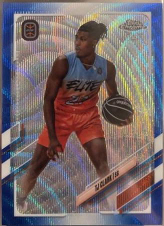 TJ Clark [Blue Wave Refractor] #85