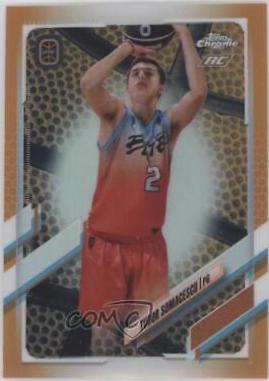 Tudor Somacescu [Orange Basketball Refractor] #60
