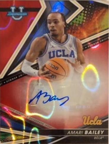 Amari Bailey [Autograph Red] #69